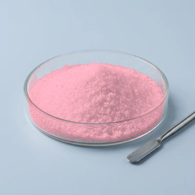 Manganese(II) sulfate monohydrate — representative photo: pale pink crystalline powder