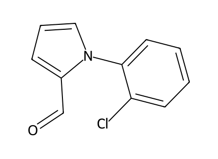 1-(2-Chloro-phenyl)-1H-pyrrole-2-carbaldehyde molecular structure