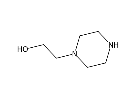 1-(2-Hydroxyethyl)Piperazine molecular structure
