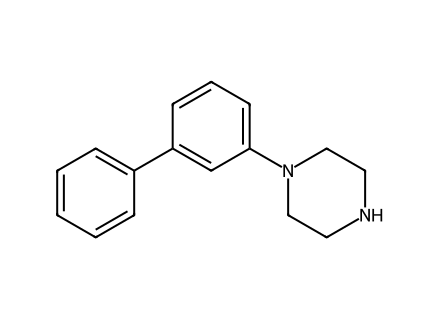 1-(3-Biphenylyl)Piperazine molecular structure