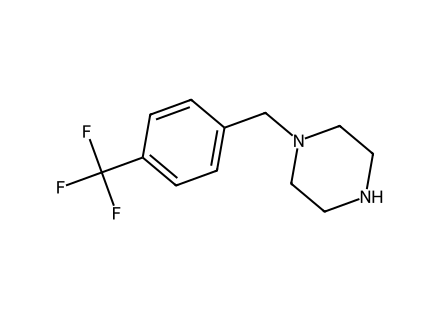 1-(4-(Trifluoromethyl)Benzyl)Piperazine molecular structure