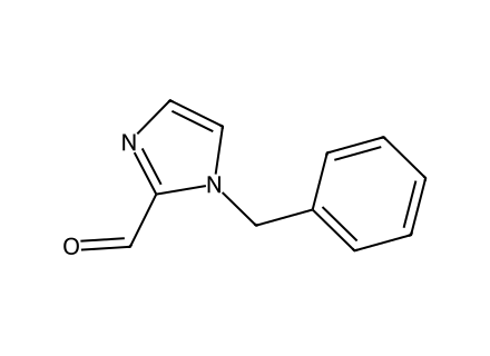 1-Benzyl-1H-imidazole-2-carbaldehyde molecular structure