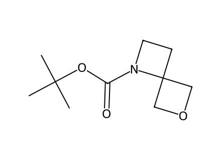 1-Boc-6-Oxa-1-Azaspiro[3.3]Heptane molecular structure