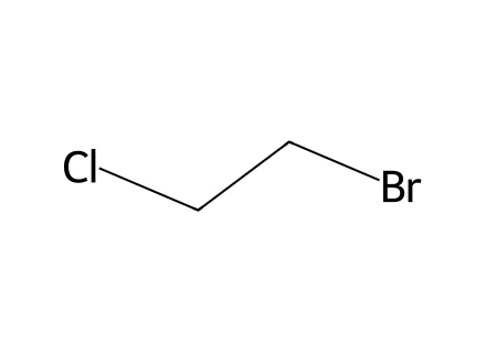 1-Bromo-2-Chloroethane molecular structure