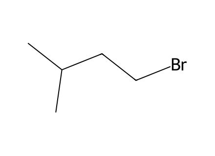 1-Bromo-3-Methylbutane molecular structure