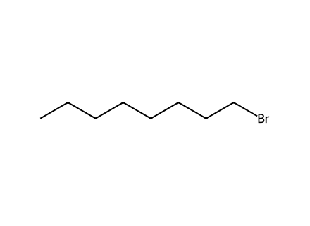 1-Bromooctane molecular structure