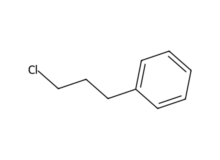 1-Chloro-3-Phenylpropane molecular structure