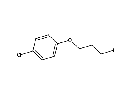 1-Chloro-4-(3-iodopropoxy)benzene molecular structure