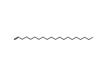 1-eicosene molecular structure