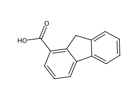 1-Fluorenecarboxylic Acid molecular structure