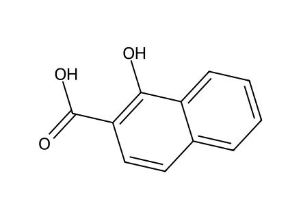 1-Hydroxy-2-Naphthoic Acid molecular structure