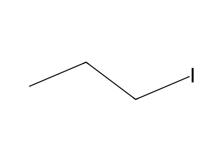 1-Iodopropane molecular structure
