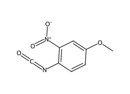 1-Isocyanato-4-methoxy-2-nitrobenzene molecular structure