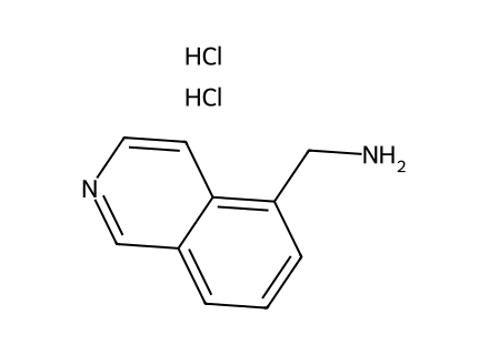 1-isoquinolin-5-ylmethanamine-dihydrochloride molecular structure
