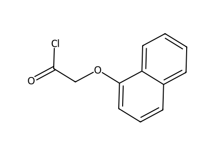 (1-Naphthyloxy)acetyl chloride molecular structure