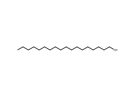 1-Octadecanol molecular structure