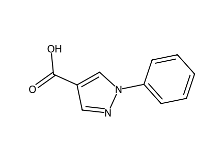 1-Phenyl-1H-Pyrazole-4-Carboxylic Acid molecular structure
