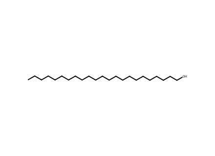 1-Tricosanol molecular structure
