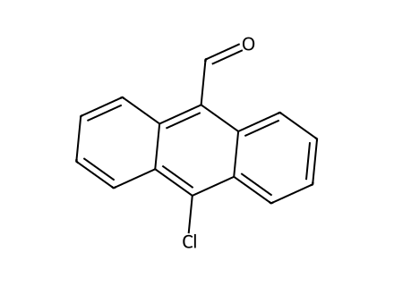 10-Chloro-9-Anthraldehyde molecular structure