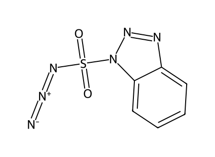 1H-Benzotriazole-1-Sulfonyl Azide molecular structure