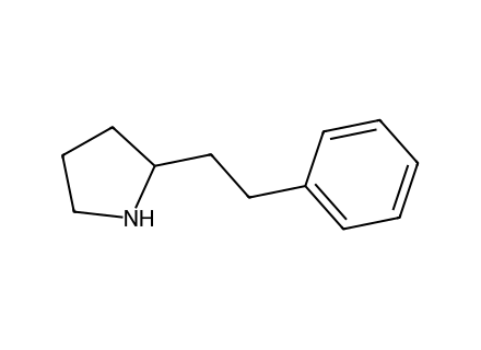 2-(2-Phenylethyl)Pyrrolidine molecular structure