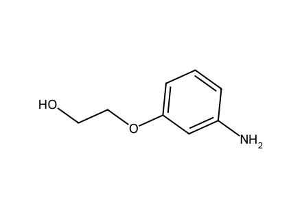 2-(3-Aminophenoxy)-1-ethanol molecular structure