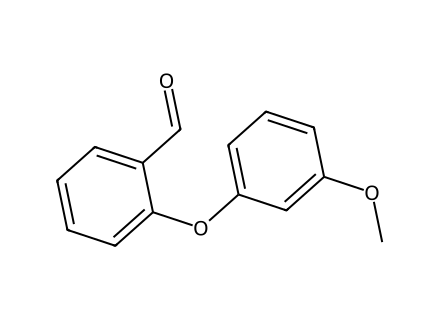 2-(3-Methoxyphenoxy)Benzaldehyde molecular structure