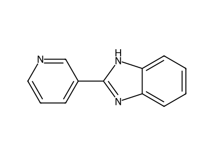 2-(3-Pyridyl)benzimidazole molecular structure