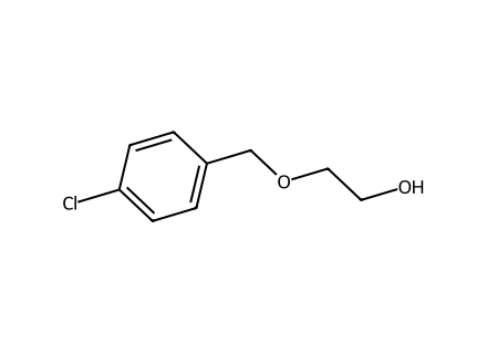 2-[(4-Chlorobenzyl)oxy]-1-ethanol molecular structure