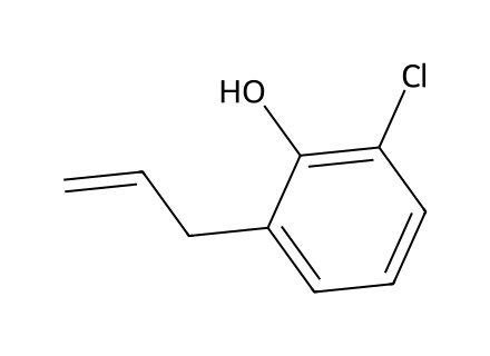 2-Allyl-6-Chlorophenol molecular structure