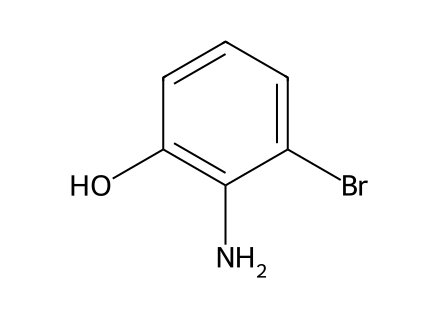 2-Amino-3-bromophenol molecular structure