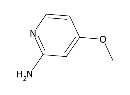 2-Amino-4-Methoxypyridine molecular structure