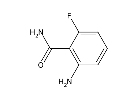 2-Amino-6-Fluorobenzamide molecular structure