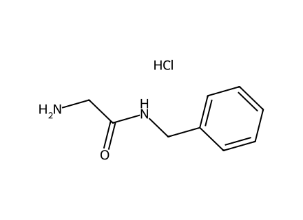 2-Amino-N-benzylacetamide hydrochloride molecular structure