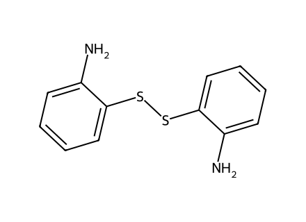 2-Aminophenyl Disulfide molecular structure