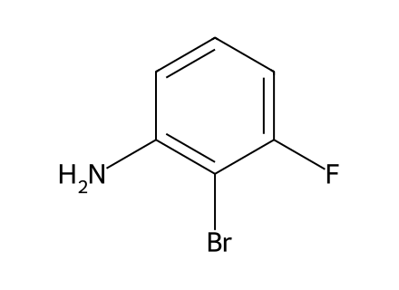 2-Bromo-3-Fluoroaniline molecular structure