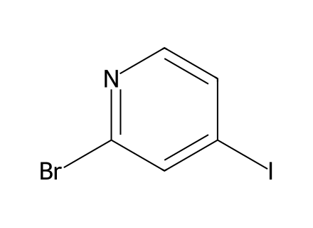 2-Bromo-4-iodopyridine molecular structure