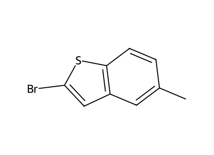 2-Bromo-5-methyl-1-benzothiophene molecular structure