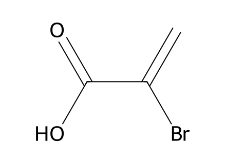 2-Bromoacrylic Acid molecular structure