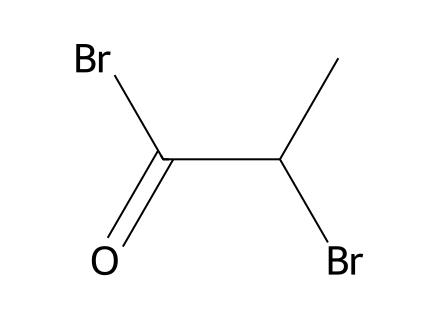 2-Bromopropionyl Bromide molecular structure