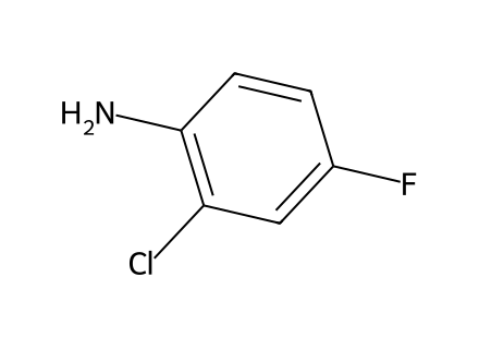 2-Chloro-4-Fluoroaniline molecular structure