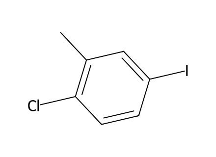 2-Chloro-5-iodotoluene molecular structure