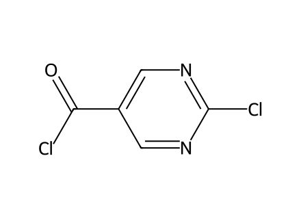 2-Chloro-5-pyrimidinecarbonyl chloride molecular structure