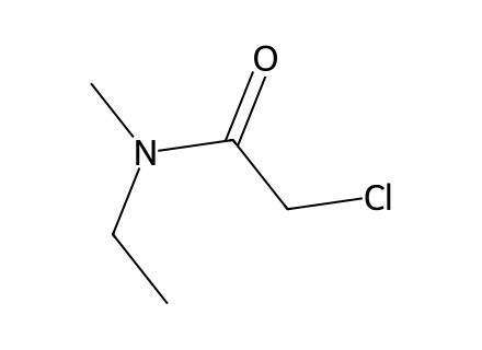 2-Chloro-N-ethyl-N-methylacetamide molecular structure