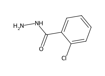 2-Chlorobenzoic Hydrazide molecular structure