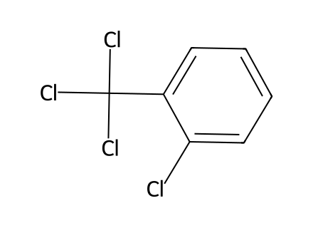 2-Chlorobenzotrichloride molecular structure