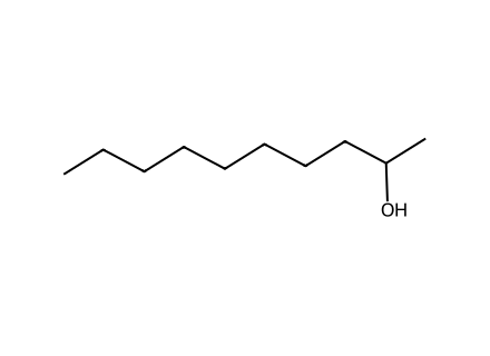 2-Decanol molecular structure