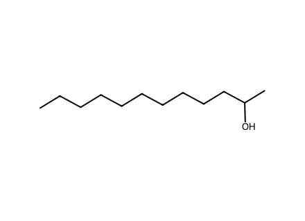 2-Dodecanol molecular structure