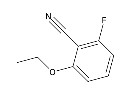 2-Ethoxy-6-fluorobenzonitrile molecular structure