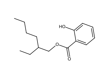 2-Ethylhexyl Salicylate molecular structure